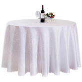 Willow Polyester Wedding Round Table Cloth